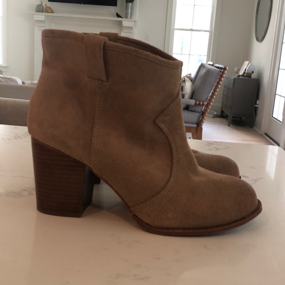 Brown Leather booties